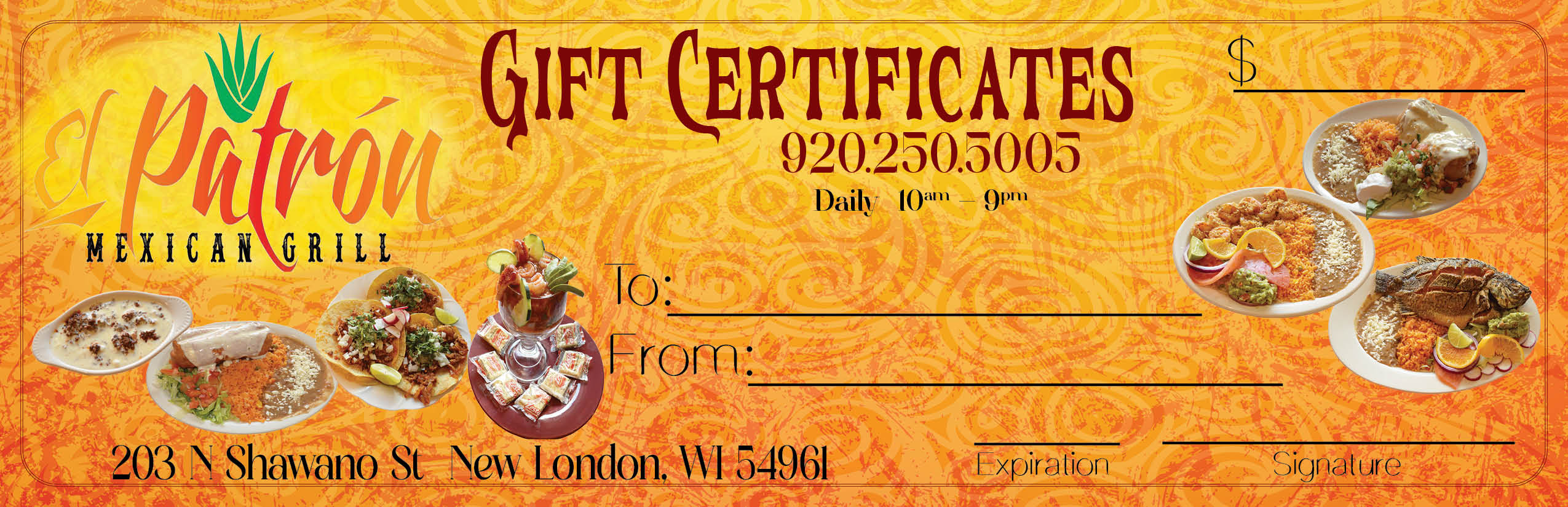 Gift Certificates